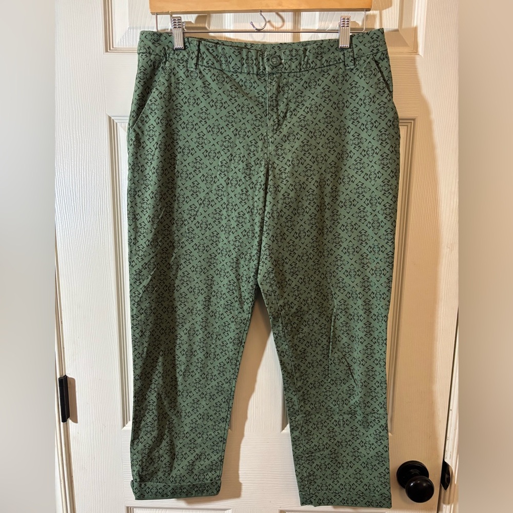 Patagonia Olive Patterned Men's Chinos